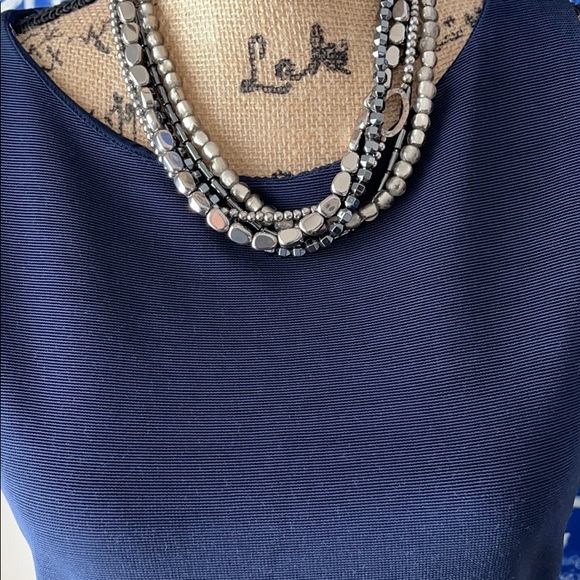 🔥EUC🔥 Alice + Olivia Monah A-Line Navy mini Dress 10 - Picture 2 of 12